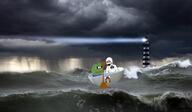 amphibian animal arm baby bath bathtub bbc bloodshot_eyes boat cloud crying don_turtelli frog glasses lighthouse nas:pepe nipple oar open_mouth pepe_the_frog queen_of_spades sea stubble variant:cryboy_soyjak water wave // 1200x700 // 784.9KB