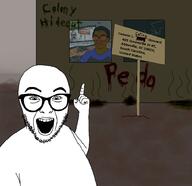 2soyjaks arm black_skin bu5t_(user) bug clothes computer dox drawn_background fly ghetto glasses graffiti hair hand house jake jartycuck lips nigger open_mouth pointing poop sating_(user) shitskin sign stink_lines stubble text urine variant:abortion_lover variant:unknown window // 2000x1941 // 390.0KB