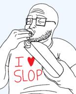 closed_eyes eating fast_food i_love lips slop template transparent_background variant:khanzumerjak // 1242x1542 // 44.9KB