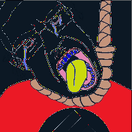 3dgifmaker animated crying ear glasses hair hanging hue_rotate nazism open_mouth rope soyjak subvariant:patrick suicide swastika tongue variant:chudjak // 192x192 // 316.3KB