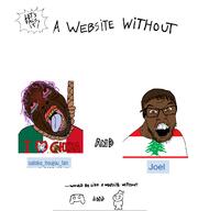 2soyjaks a_wyatt_mann black_skin bloodshot_eyes brown_hair brown_skin crying discord flag flag:lebanon flag:mexico glasses hanging joel_(user) lebanon mexico open_mouth purple_hair reddit rope satoko_houjou(namefag) snoo stubble text tranny variant:bernd variant:feraljak // 1170x1182 // 249.3KB