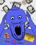 4chan beard catbox discord meta:tagme opened_mouth pedophile text variant:ppp warning // 1000x1233 // 203.5KB