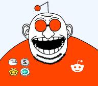 antenna bald beard dr._eggman ear glasses laughing open_mouth reddit reddit_gold reddit_platinum reddit_silver reddit_wholesome robotnik snoo stubble variant:soybotnik // 1216x1068 // 69.8KB