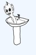 baby ear hair oh_my_god_she_is_so_attractive sink skibidi_toilet subvariant:charlie transparent_background variant:chudjak // 400x600 // 25.1KB