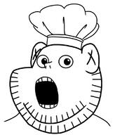 calarts chef clothes ear hat open_mouth redraw soyjak stubble variant:impish_soyak_ears // 941x1100 // 117.3KB