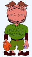 3soyjaks angry baseball baseball_cap cap closed_mouth clothes double_header glove hat looney_tunes soyjak text variant:gapejak variant:impish_soyak_ears // 1184x2084 // 72.1KB