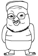 asian bandana black_sclera closed_mouth glasses gook lips molested rape_victim soyjak stubble template variant:molestedasian variant:unknown // 349x514 // 3.9KB