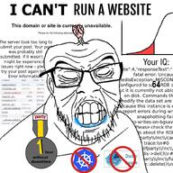 award brain brainlet closed_eyes developer docker error glasses im_retarded iq kubernetes retard saliva soyjak soyjak_party teeth text variant:feraljak website wrinkles // 1024x1024 // 377.5KB