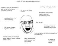 angry crazed glasses open_mouth soyjak stubble variant:feraljak wordswordswords // 3240x2540 // 406.5KB