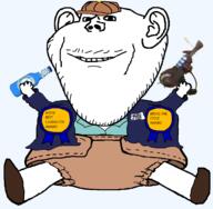 Albert_arlington artist:sabiopajin award babyjak call_of_duty call_of_duty_black_ops_2 chonker coat diaper flat_cap heckin_wholesome impjack meta:tagme mob_of_the_dead quick_revive raygun stubble subvariant:pissbaby user=sabiopajin // 1480x1452 // 324.4KB