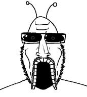 aliased alien antenna bald beard creepy glasses looking_at_you merge nose open_mouth original_content shiny_eyes teeth variant:cobson variant:flartson variant:glibblezorpson variant:sidjak wrinkles // 1147x1277 // 17.9KB