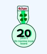 20_years 4chan accessory anime badge incel meta:nas oldfag template text // 1400x1630 // 37.5KB