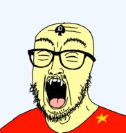 china eyes_closed fangs rot_(user) variant:scientolojak yellow_skin // 560x592 // 28.6KB