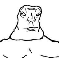 bald closed_mouth fat no_glasses no_stubble shocked soyjak template variant:lactoriajak weird white_background // 406x400 // 2.7KB