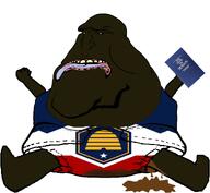 black_skin book book_of_mormon dark_skin deformed distorted flag:utah hand holding_book holding_object mormonism nigger open_mouth poop retard shitskin slopjak subvariant:pissbaby tongue tongue_out united_states utah // 1083x1000 // 188.8KB