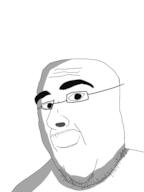 closed_mouth glasses mustache ominous smile soyjak stubble variant:unknown // 2448x3264 // 237.3KB