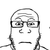 animated bald dance ext=gif glasses neutral stubble subvariant:neutralplier variant:markiplier_soyjak // 298x396 // 6.4MB