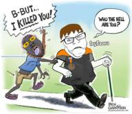 ack angry ben_garrison bloodshot_eyes dan lolkek onion soybooru speech_bubble troon variant:bernd variant:feraljak // 960x832 // 876.0KB