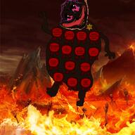 award brown_troonjak deformed fire hell jude red_award rope skeleton trend:slopjak variant:bernd volcano // 2048x2048 // 3.4MB