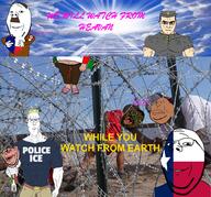 adolf_hitler barbed_wire border border_hopper border_patrol confederacy flag:texas meta:tagme mexico multiple_soyjaks queen_of_spades soyjak subvariant:muscular_chud subvariant:wholesome_soyjak texas texas_vs_mexico total_mexican_death trend:aryan united_states variant:bernd variant:chudjak variant:cobbert variant:gapejak variant:impish_soyak_ears variant:meximutt zachary_taylor // 4290x4000 // 14.5MB