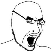 bald glasses looking_to_the_right open_mouth redraw stubble subvariant:cobson_3 variant:cobson white_background // 1290x1398 // 28.0KB