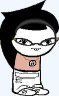 avengers buck_teeth glasses hair homestuck ms_paint_adventures smile variant:soytan // 151x243 // 3.0KB