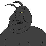 ant antenna black_skin bug fat series:animaljaks shitskin ugly variant:meximutt yellow_eyes // 3000x3000 // 254.8KB