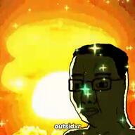 4chan 4cuck angry arm blush chud dance explosion flag:transgender_pride_flag glasses hair leg lip little_chuddy makeup mcdonalds mouth music nothing_ever_happens nothingburger nuclear pink_hair red_lips song subvariant:chudjak_front text tranny twitter variant:chudjak video white_skin // 480x480, 10.8s // 1.5MB