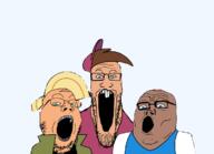 fairly_odd_parents meta:tagme sopranojak trend:soyjak_trio variant:gapejak variant:markiplier_soyjak variant:tony_soprano_soyjak // 1200x870 // 464.9KB