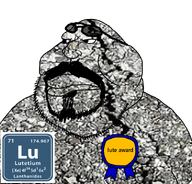 award beard closed_mouth element glasses lutetium series:elemental_mutts soyjak stubble variant:meximutt // 888x849 // 687.8KB