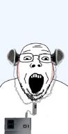Mergejak blood blood_from_ears crying music tear variant:bernd variant:markiplier_soyjak wire // 357x699 // 130.2KB