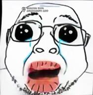 animated avatarify bald crying distorted glasses lips music oh_my_god_she_is_so_attractive open_mouth puppy_eyes sexbomb singing song stubble variant:bernd video // 1004x1024, 8.2s // 6.8MB