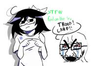 attention_whore bait black_eyes blush crying female glasses israel meta:THIS_POST_IS_100%_TALMUD_APPROVED_BY_RABBI_JEROME_HIMSELF_✡️✡️✡️👍👍👍_MAZEL_TOV piggybooru selfish_little_fuck shy soybooru stubble variant:soyak woman // 3137x2201 // 1.5MB