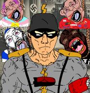 amerimutt aryan blitznmensch hanging hanging_troon jews kike muscular_chud nazism nigger subvariant:ackmutt subvariant:muscular_chud tranny variant:bernd variant:chudjak variant:nigjak wolfenstein // 1059x1096 // 682.1KB