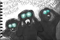 artist:entiral body drawfag drawing glowing_eyes hand lens_flare open_mouth pencil_drawing shading soyjak stubble text thougher variant:soyak // 3162x2134 // 6.0MB