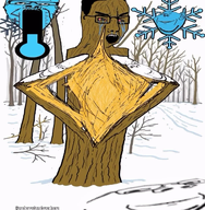 cold crying explosion multiple_soyjaks snow tree variant:chudjak variant:gapejak variant:impish_soyak_ears winter // 530x542 // 471.6KB