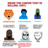 (you) anti_ongezellig beak bird black_skin blue_skin drool frog glasses meta nigger ongezellig open_mouth pepe retard soyjak soyjak_party stubble tranny variant:alicia variant:feraljak variant:gapejak variant:impish_soyak_ears variant:markiplier_soyjak // 2313x2288 // 1.1MB