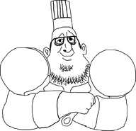 beard chef chef_hat glasses pan ratatouille smug variant:unknown // 854x823 // 21.1KB