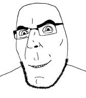bald glasses meta:tagme smile stubble subvariant:teutonson teeth template variant:cobson // 710x808 // 7.0KB