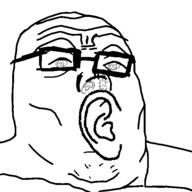 ear glasses open_mouth soyjak variant:tony_soprano_soyjak // 600x600 // 20.2KB