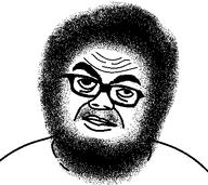 cirrusification crooked_teeth glasses hairy mustache open_mouth series:fusionjaks thick_eyebrows ugly variant:bapjak variant:cirrus variant:hot_sauce // 430x382 // 19.4KB