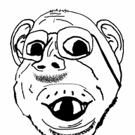 bouncing deformed ear glasses moustache poyopoyo pyokopyoko stubble variant:deformedenberg // 326x400 // 327.5KB