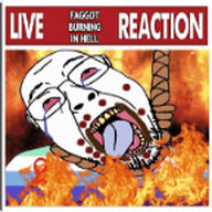 3d 3dgifmaker aids bloodshot_eyes burning_alive ext=gif flag:gay_pride_flag gay gay_flag hell monkeypox open_mouth poop rip_trevor rope spinning suicide variant:bernd yellow_teeth // 424x424 // 626.2KB