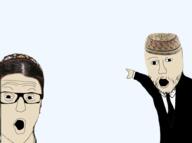 meta:tagme variant:two_pointing_soyjaks wojakland // 980x729 // 223.5KB