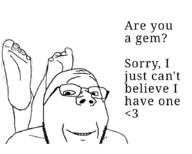 mouth_closedth pickup series:faggot_coal subvariant:wholesome_soyjak valentine variant:gapejak wholesome // 885x712 // 163.4KB