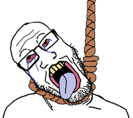 ack bloodshot_eyes crying hanging noose rope rotten_teeth suicide template tongue variant:markiplier_soyjak white_skin // 900x800 // 26.9KB