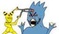 2soyjaks ampharos bill blood crying full_body golduck pliers pokemon reddit stubble variant:cryboy_soyjak variant:soyak video_game // 125x72 // 2.0KB