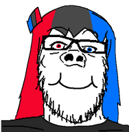 black_shirt eyebrows female glasses hair heterochromia looking_at_you merge neck nintendo nintendo_switch nose smile soysuba stubble transparent_background variant:a24_slowburn_soyjak variant:soysuba video_game white_skin woman // 450x459 // 38.6KB