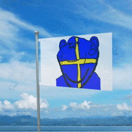 animated country cross ear flag flag:sweden makesweet sky smile soyjak stubble sweden variant:impish_soyak_ears waving // 400x300 // 559.0KB