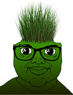 glasses gradient grass grassy_ass green_skin variant:brandon // 800x1031 // 416.2KB